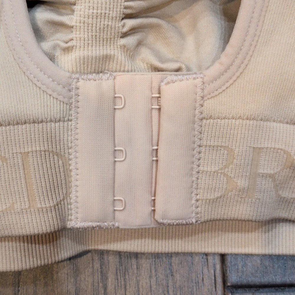 Kindred Bravely Bra Dual Purpose Pumping Nursing Size L Tan Extender Hands-Free - Picture 5 of 8
